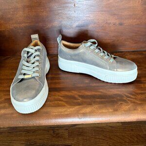 J/Slides WEST Bronze Metallic Suede Women's Size 11 New